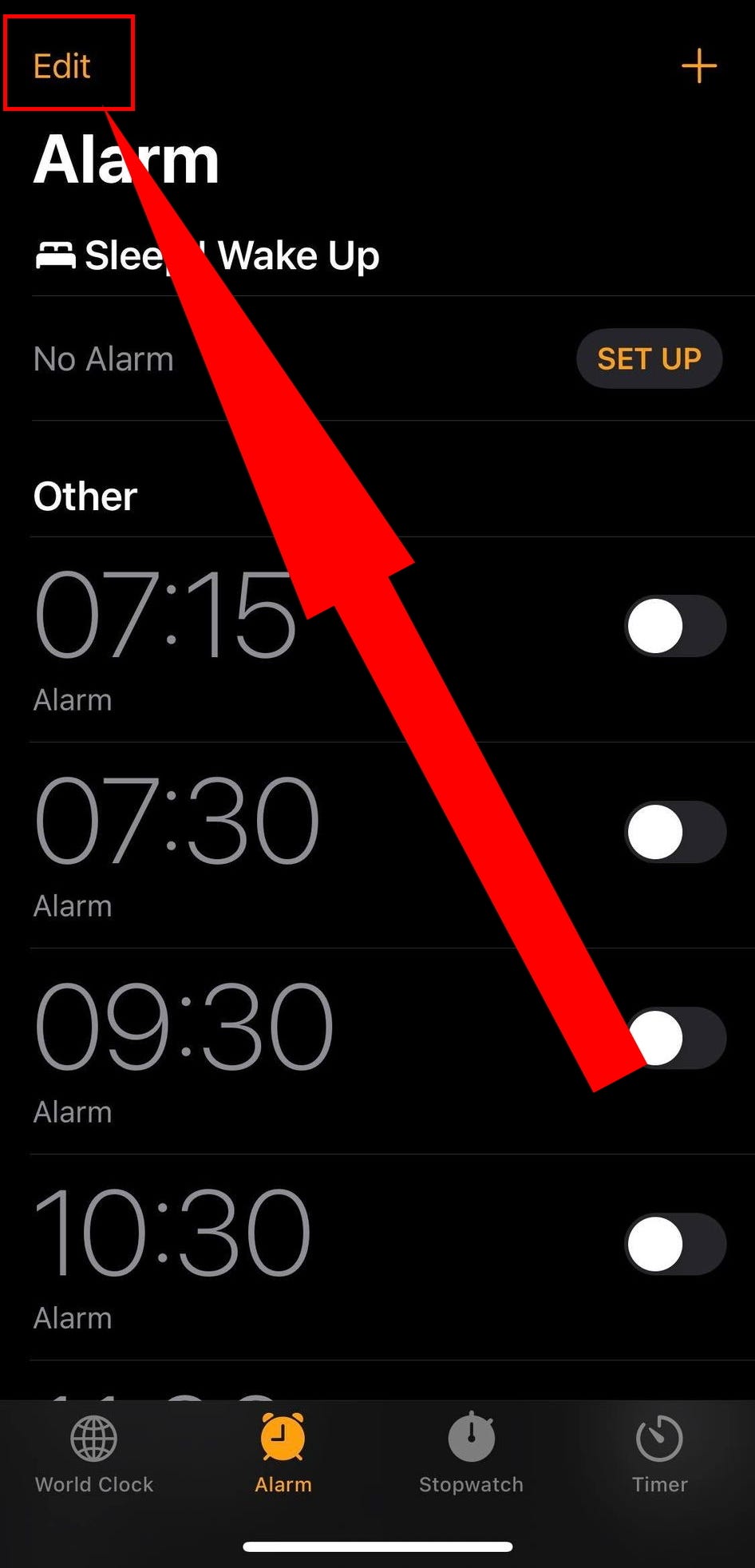 how to change alarm sound on iphone?