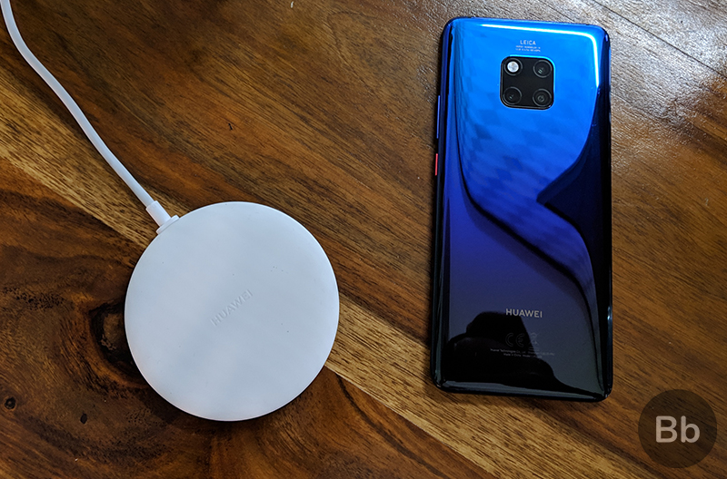 does huawei mate 20 pro have wireless charging?